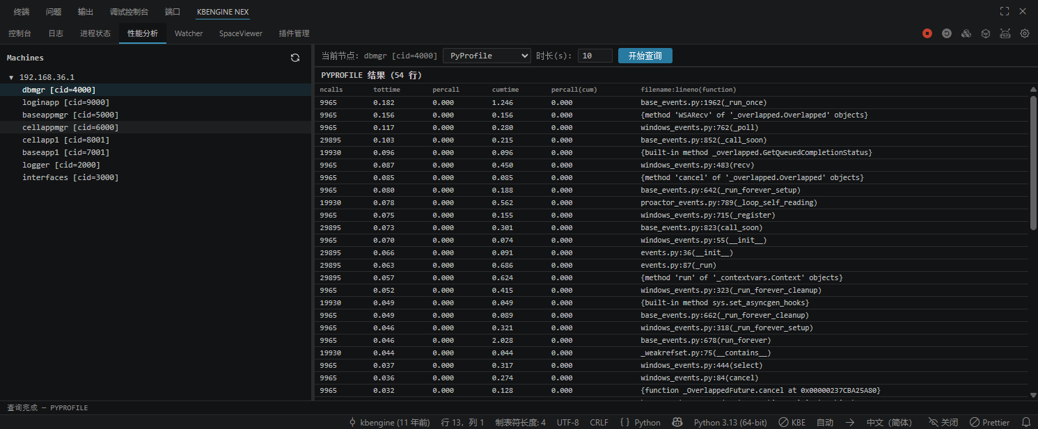 PyProfile